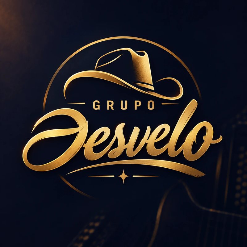 Logotipo de Grupo Desvelo: sombrero vaquero y el nombre en letras doradas dentro de un círculo